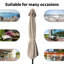 Parasol de marché inclinable 90 'Amaral-213007565
