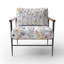 Chaise rembourrée Floral