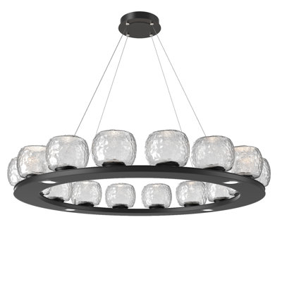 Vessel 16 - Light Dimmable LED Wagon Wheel Chandelier