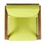Ensemble de 2 chaises club Perla, vert