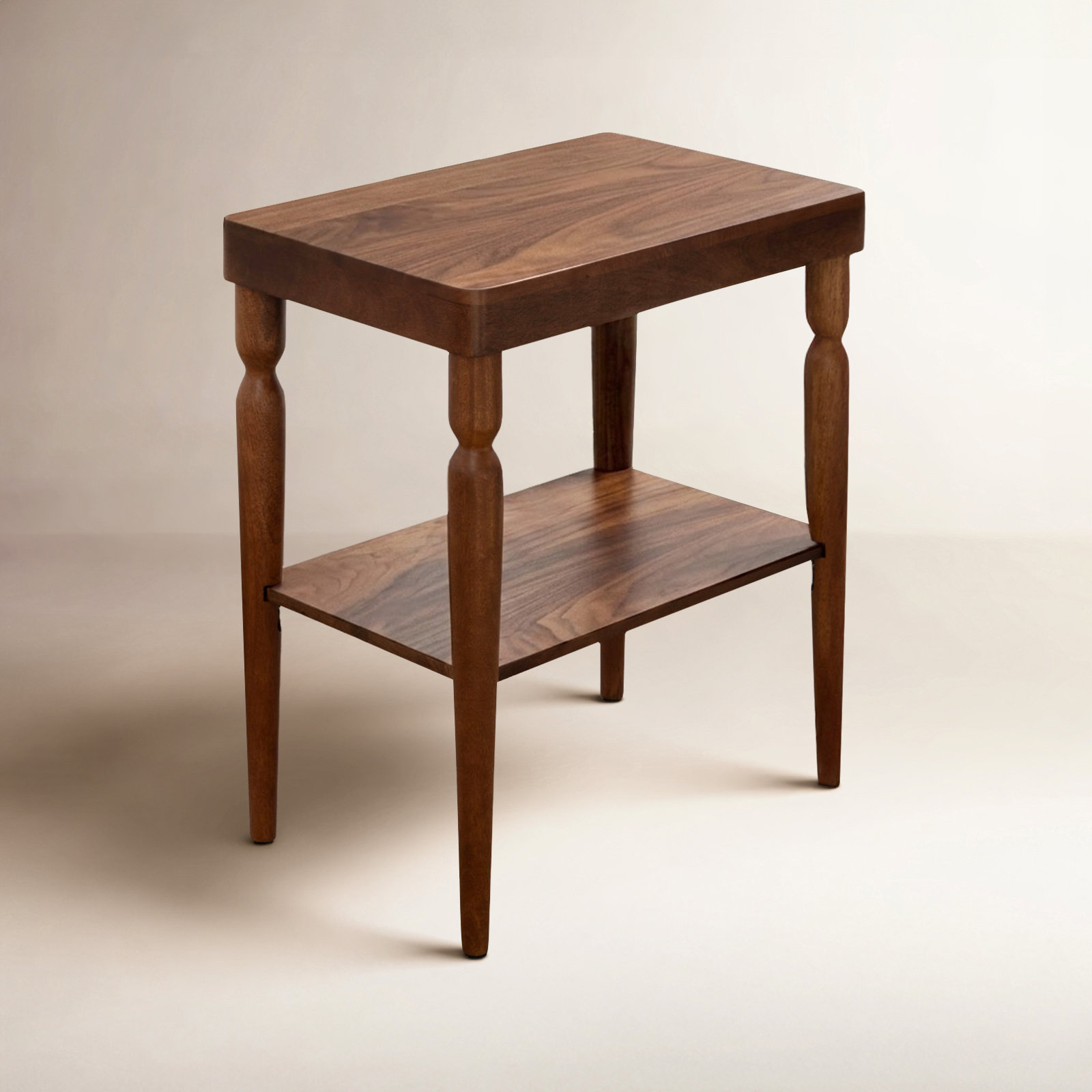 Dalia 22" Mango End Table, Walnut