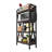 56.30'' Bakers Rack Storage Shelves 4-Level Metal And Wooden Kitchen Shelves,Kitchen Organizers And Storage, For Garage, Pantry, Bathroom, Closet, 27.60''Length-1532795237