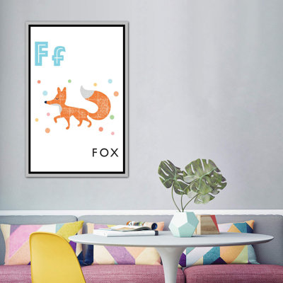 " Alphabet Flash Cards F "