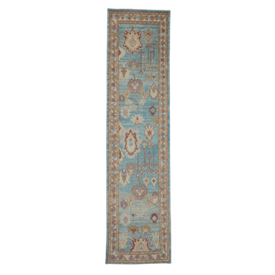 Teandra One-of-a-Kind 3' X 11'11" Hand Knotted Area Rug