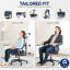 Chaise de bureau ergonomique réglable VIVO