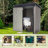 5 ft. W x 3 ft. D Metal Lean-To Storage Shed-93302590