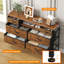 Metal 120cm W 6 - Drawer Chest of Drawers-1486944701