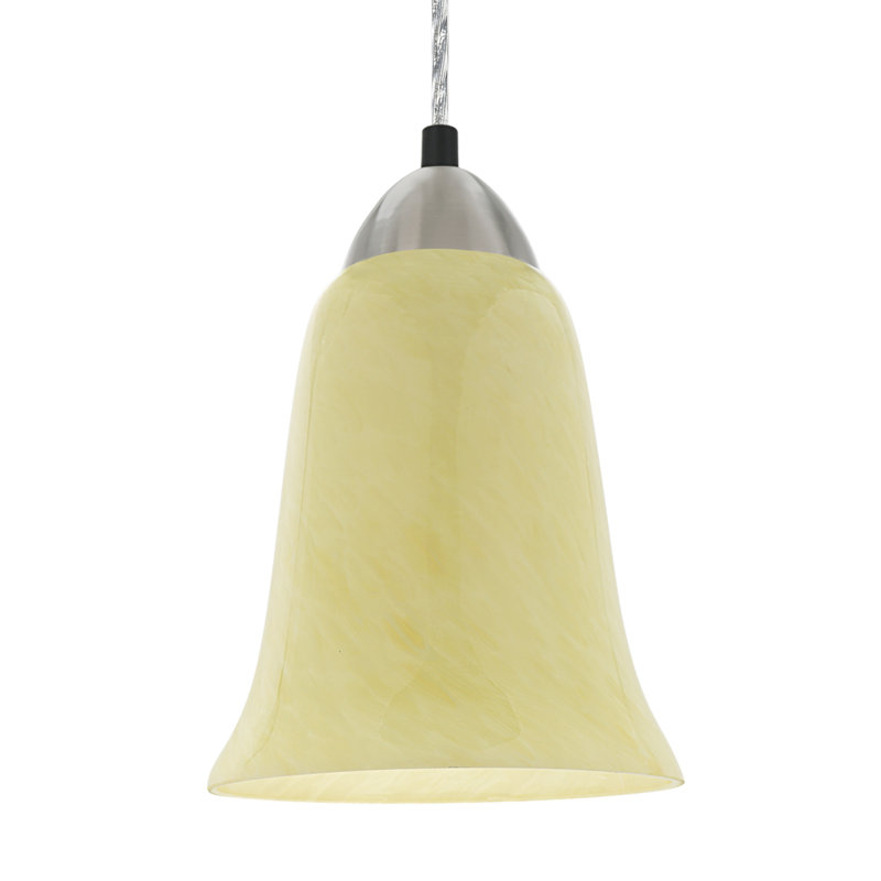 Luminaire suspendu en forme de cloche à 1 lumière Analynn