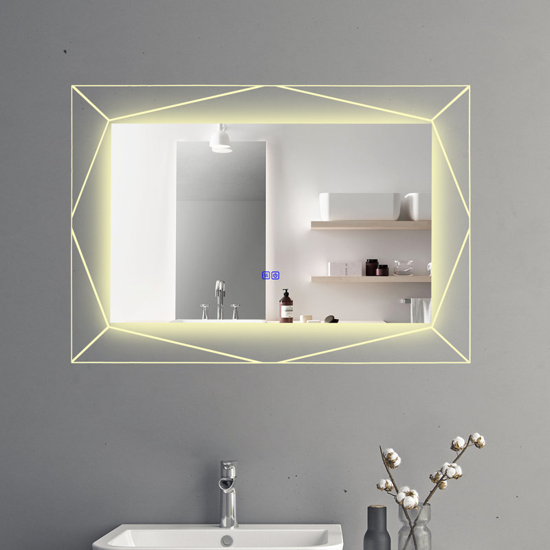 Contemporary Rectangle Wall Mirror