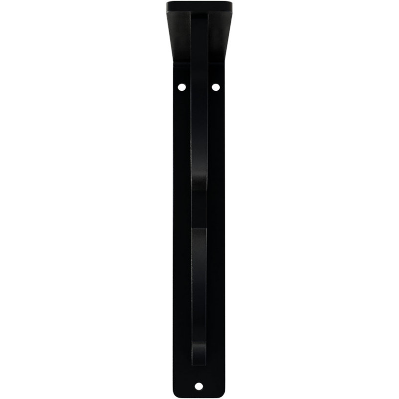 Bradford Black Powder Coated Wrought Iron Countertop Bracket