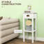 Ensemble de tables d'appoint, tables de bout avec tiroir et tablette