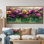 «Roses and Wildflowers Country Bloom Field II - Roses», art mural