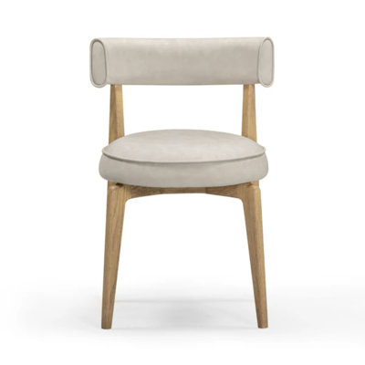 Saddle Performance Vegan Leather Dining Chair