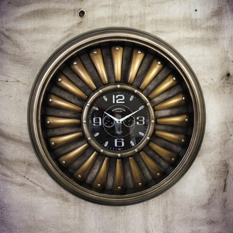 Metal Wall Clock