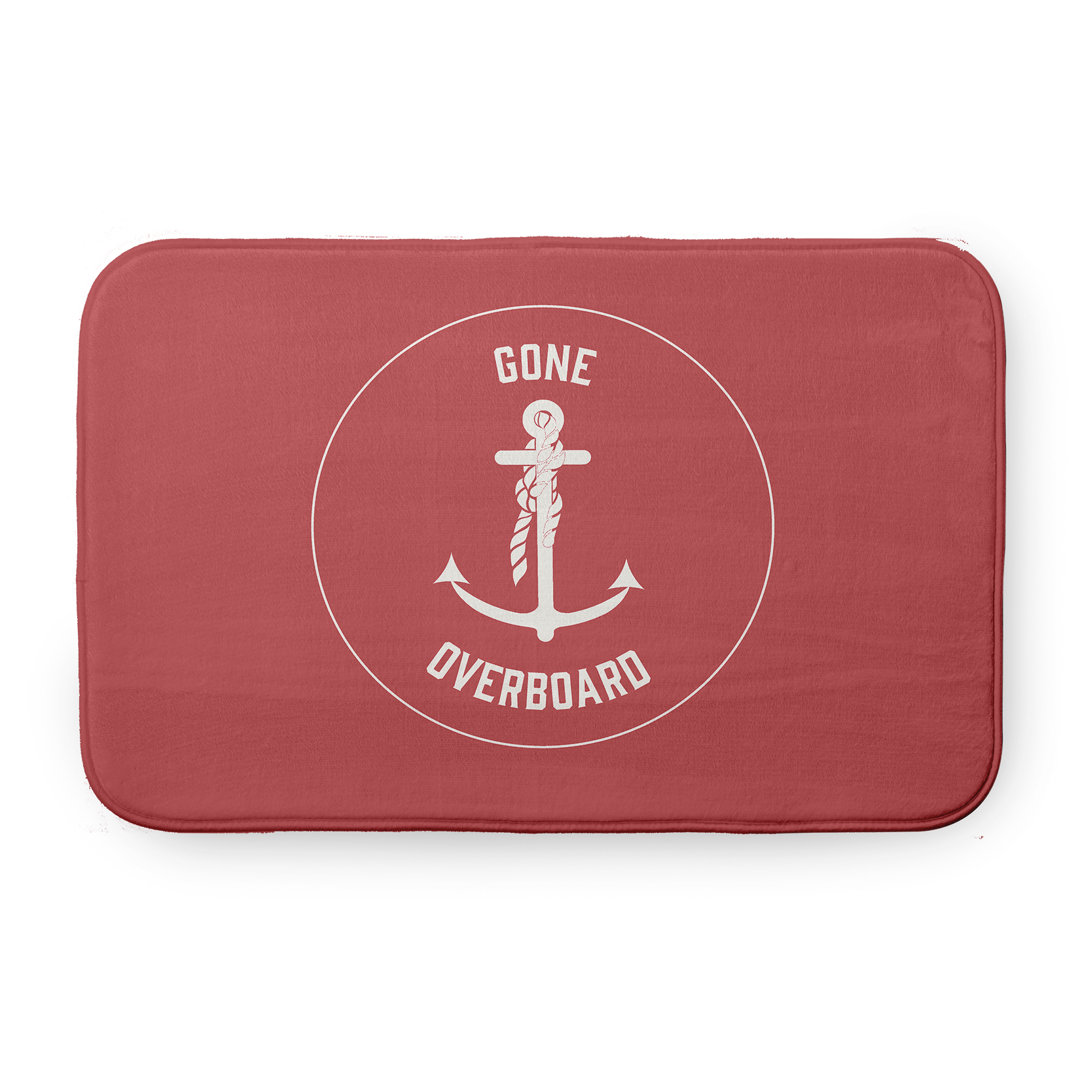 Microfiber Non-Slip Bath Mat East Urban Home 