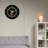 12 Inch Music Themed Wall Clock with Violin and Musical Notes Dial., Silent Clock