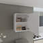 Armoire murale à une porte et deux tablettes Manchester