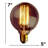 G125 Amber Globe Edison Bulb