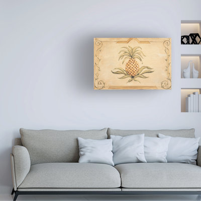 Bolog Cheri Blum Pineapple Canvas Wall Art