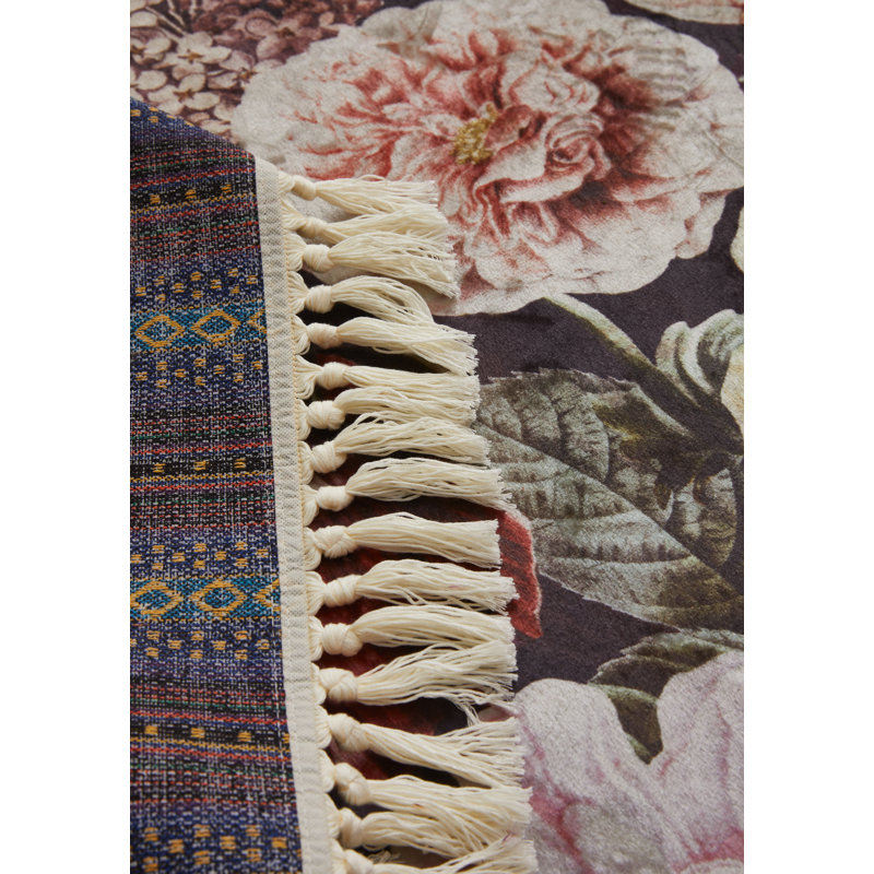 Anneclaire Floral Area Rug, Rectangle 120 x 180cm