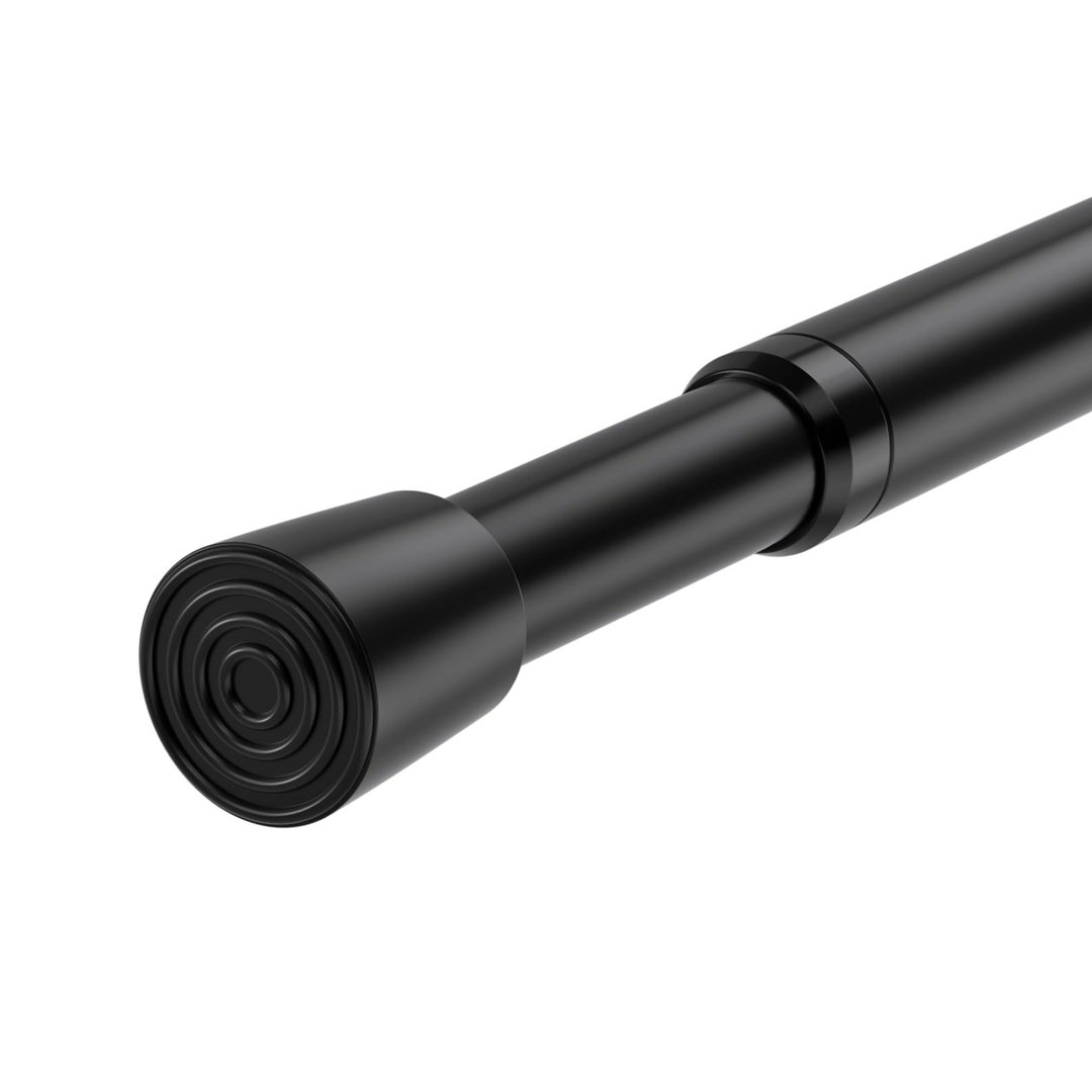 68-100 Cm Shower Curtain Rod, Spring Rod Extendable Curtain Pole, No Drill ,Tension