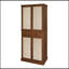 Armoire 4 portes avec 1 tiroir et 4 tablettes intérieures réglables