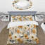 White And Yellow Floral Farmhouse Bliss - Ensemble de housse de couette rétro-1712234690