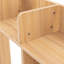 Support de rangement de bureau de bureau de 37,2 pouces avec multi-compartiments et capacité de poids de 66,14 lb