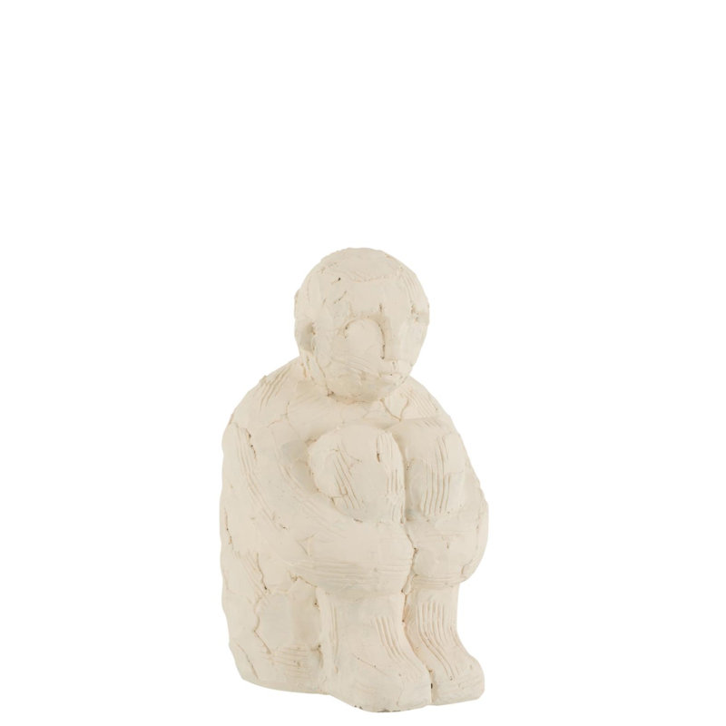 Claypool Concrete Decorative Object, 25cm H x 16.5cm W x 14cm D