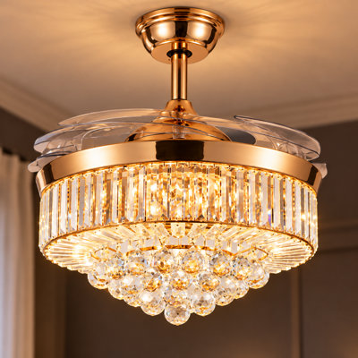 Jadarien Ceiling Fan with LED Lights