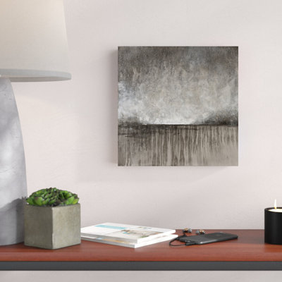 Paysage gris texturé