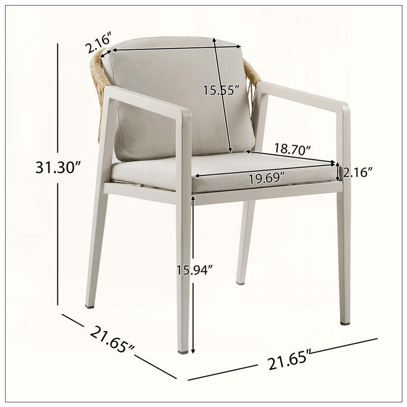 Ensemble de chaises d'extérieur