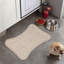 Tapis d'alimentation rose en forme d'os rose 1 pièce