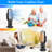 Oscillating Bladeless Tower Fan and Heater Combo Remote Control 10 Speeds 9H Timer Adjustable Tilt