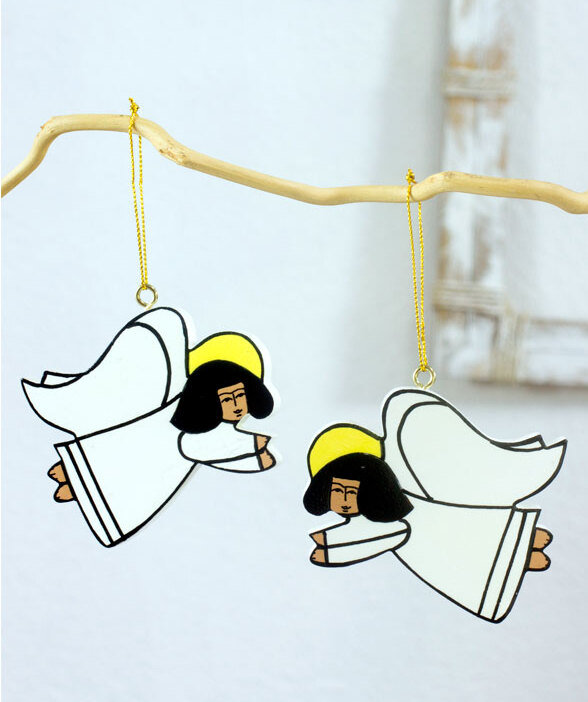 Ornement figurine suspendue