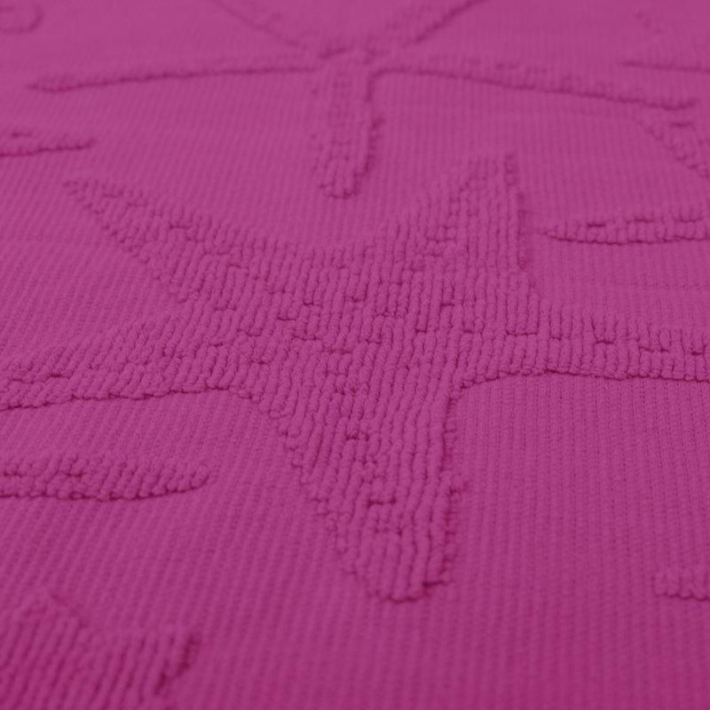Aine Fun Embossed Beach Towel 75x150, Hot Pink