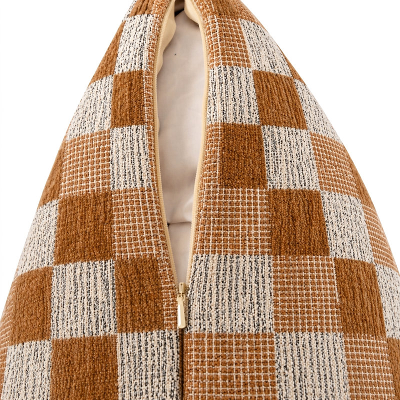 Coussin Parchissi moutarde 24 x 24, Moutarde, H 24 po x l 24 po