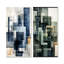 Cindye - Ensemble de 2 décorations murales formes abstraites-102572556-102572553