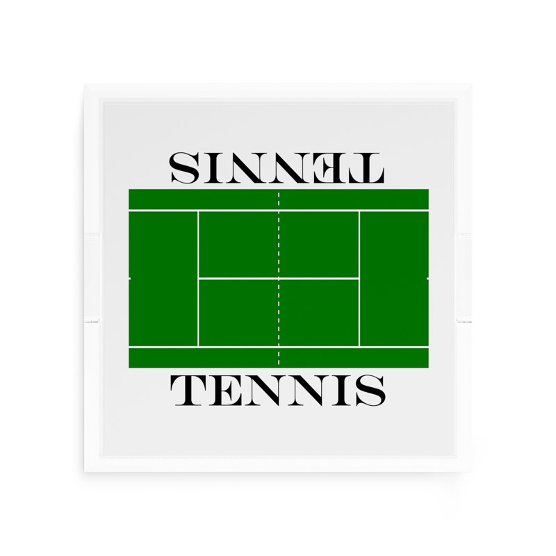 Plateau de tennis carré en acrylique, 2" H x 12" W x 12" D