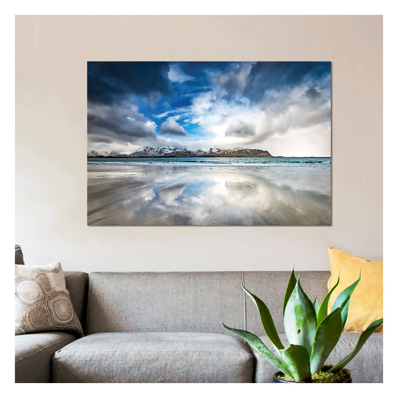 « mirrored », reproduction de photo sur toile, H 8 po x l 12 po x P 0,75 po