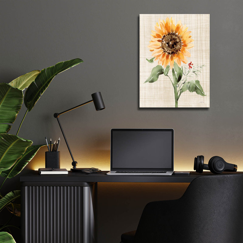«Autumn Ramble 3 Linen» par Katrina Pete, art mural en verre acrylique, H 16 po x l 12 po x P 0,13 po