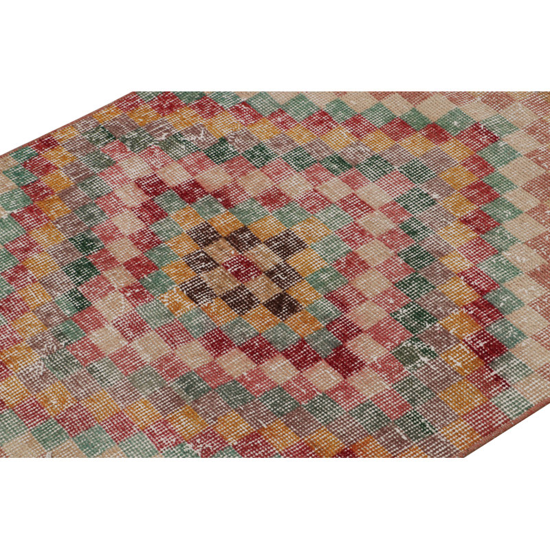 One-of-a-Kind 2'4"x7'10" Hand Knotted Area Rug