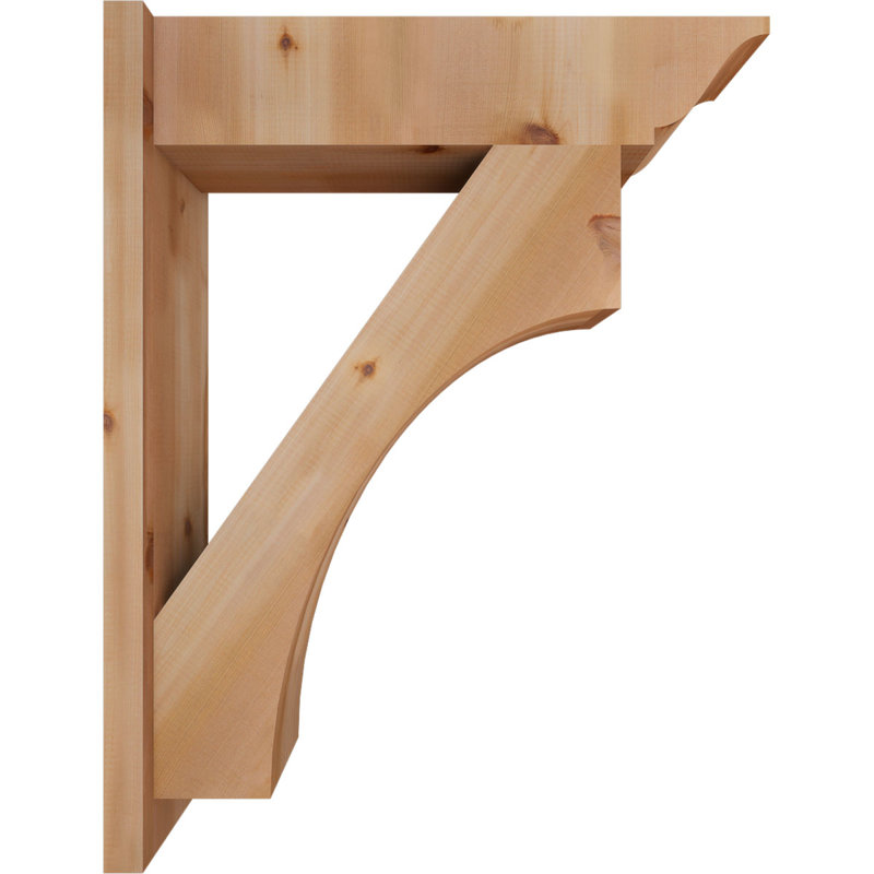 Persienne en bois Westlake, P 28 po x H 36 po, Cèdre rouge occidental l 7 1/2 po (lisse)