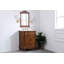 Lunette 27'' Single Bathroom Vanity with Top-860104794-860104784