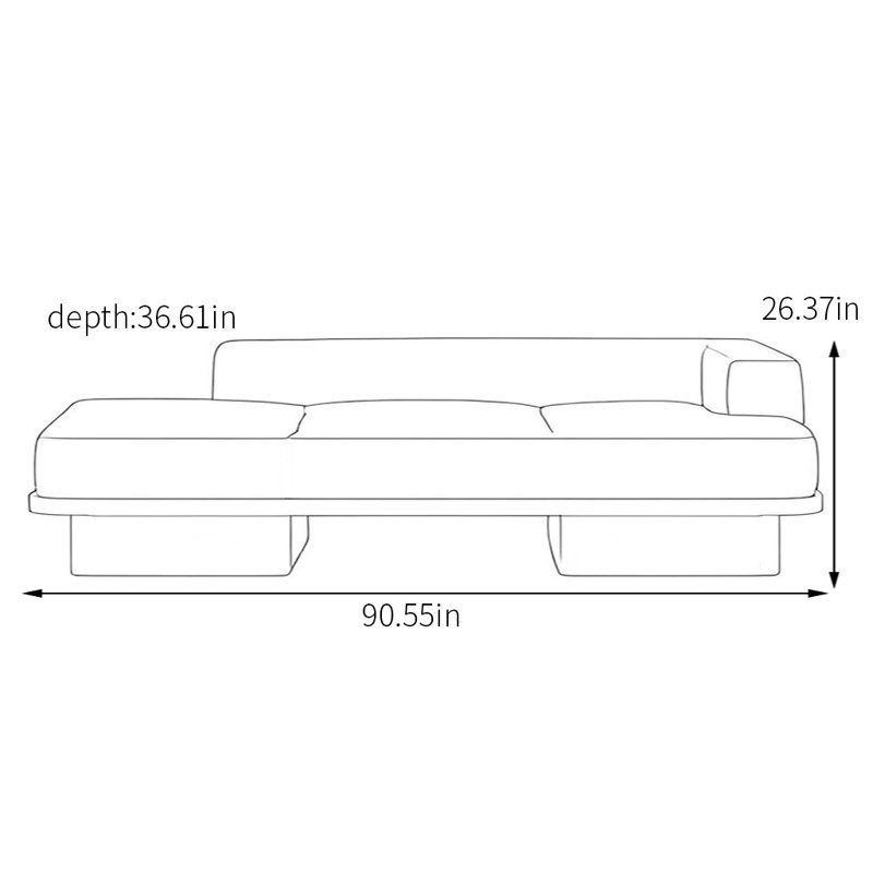 Chaise longue - bois massif