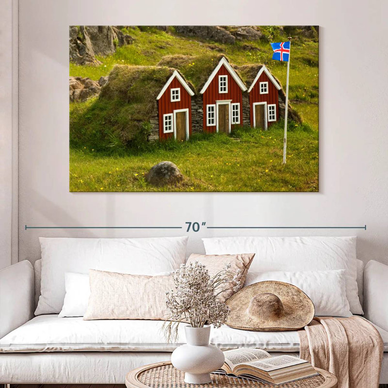 Petites cabanes Islandaises