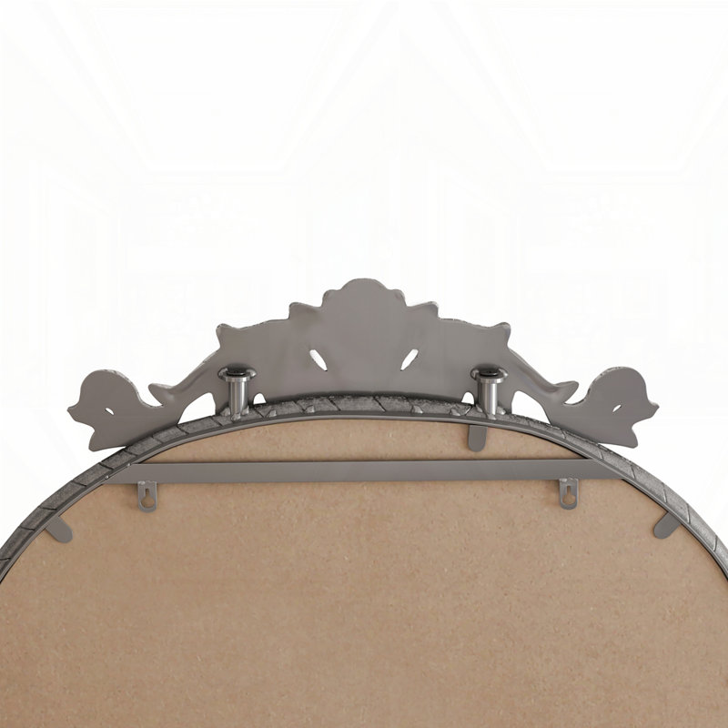 Miroir complet pour le corps Retro Home Decor, Argent antique