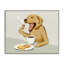 «Yawning Dog with Morning Coffee», estampe numérique, conception de Ziwei Li-1924960354-1924960358
