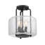 Plafonnier semi-encastré cylindrique 11,38 po Dottie-126773737