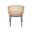 Caractéristique de salon unique, chaise d'appoint distinctive